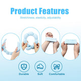 Three-piece Headband Bracelet Blue