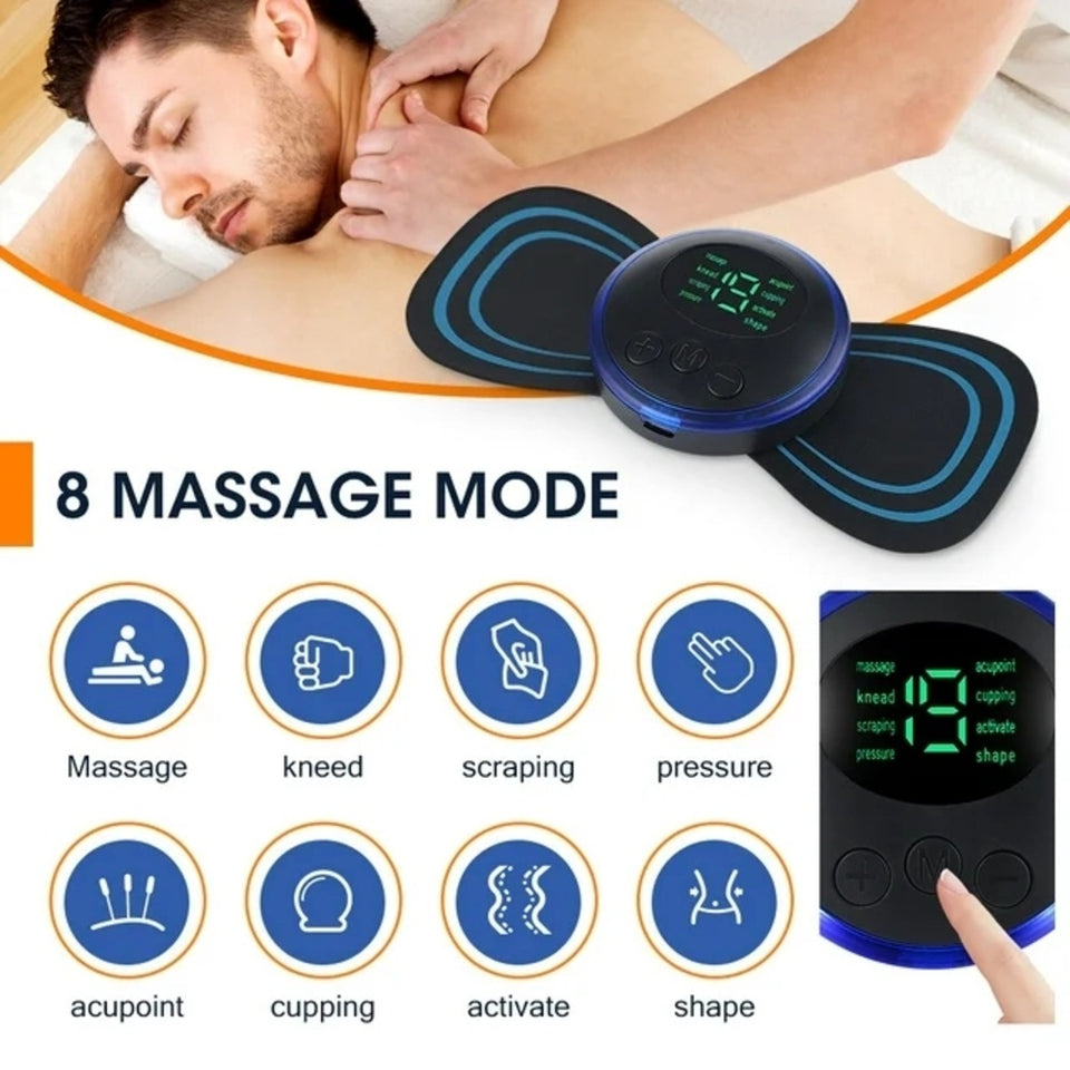 Price Mini Electric Neck Shoulder Back Body Leg Arm Shaper Vibration EMS TENS Massager Cervical Stimulator Massage
