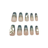 Gray Carapace Set With Hearts Diamonds