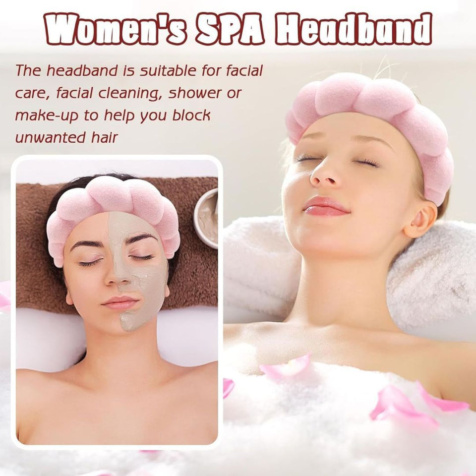 Head Buckle, Bracelet, Hair Ring, Four-piece Powder