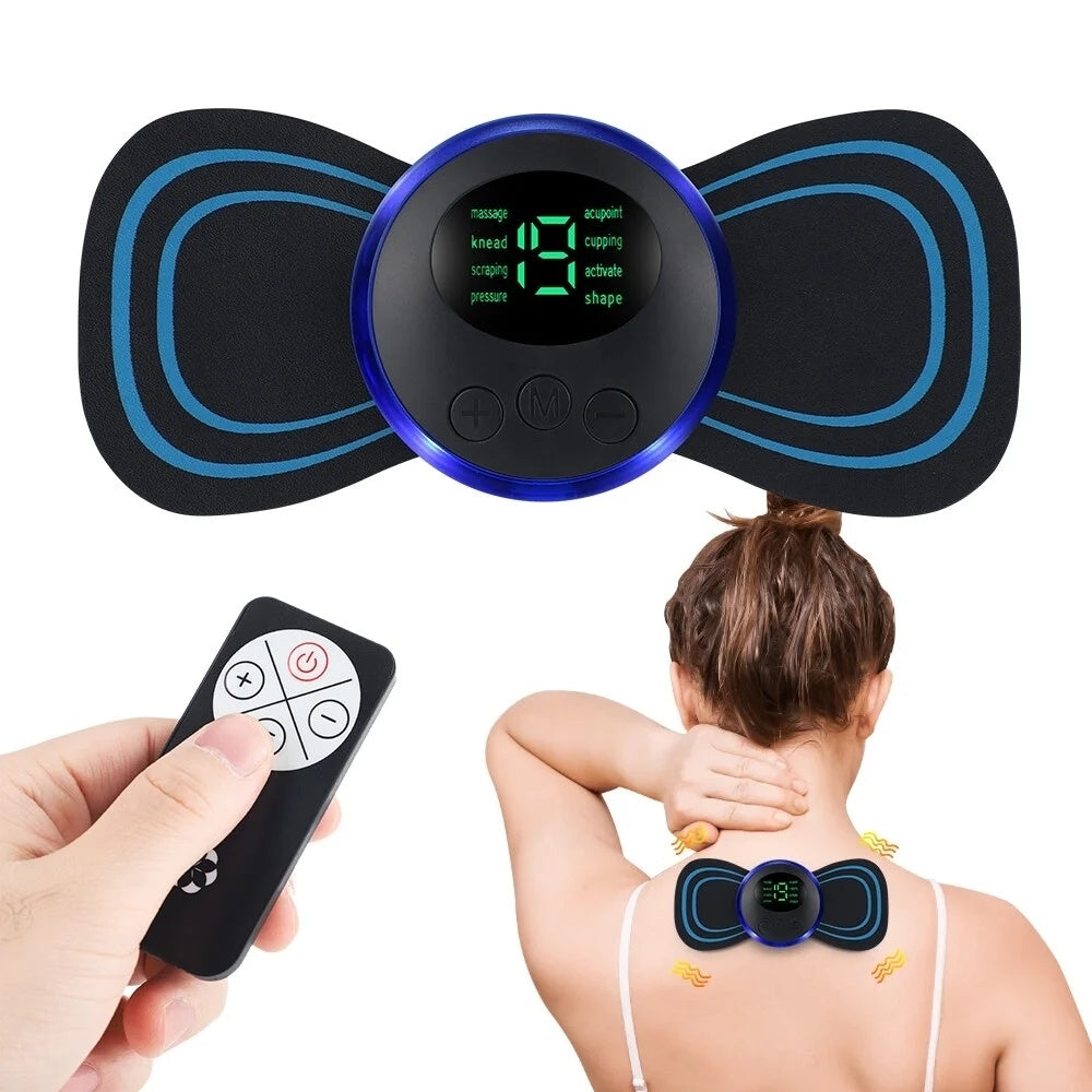Price Mini Electric Neck Shoulder Back Body Leg Arm Shaper Vibration EMS TENS Massager Cervical Stimulator Massage