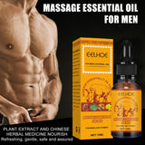 EELHOE Men's Massage Essential Oil, Men's Strength Body Exercise Care Massage Care Essential Oil
