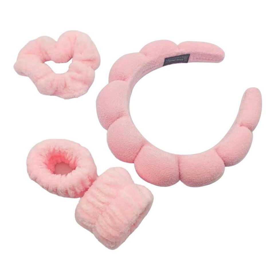 Head Buckle, Bracelet, Hair Ring, Four-piece Powder