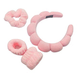 Head Buckle, Bracelet, Hair Ring, Four-piece Powder