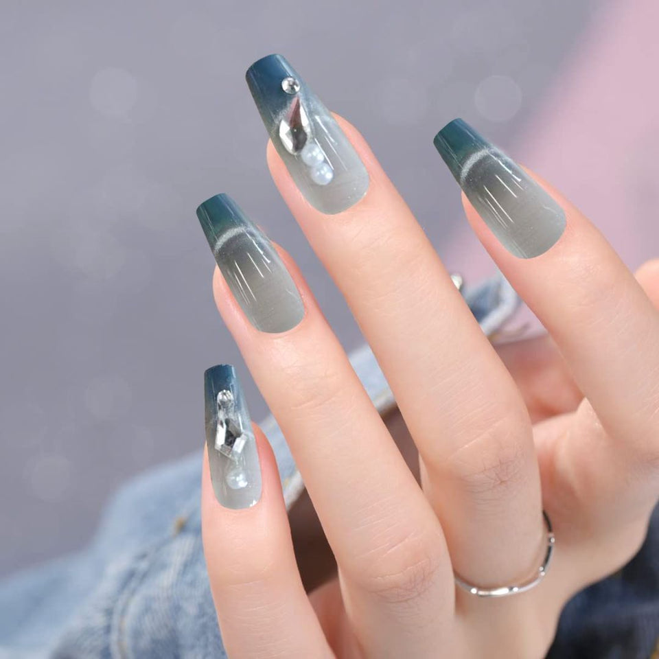 Gray Carapace Set With Hearts Diamonds